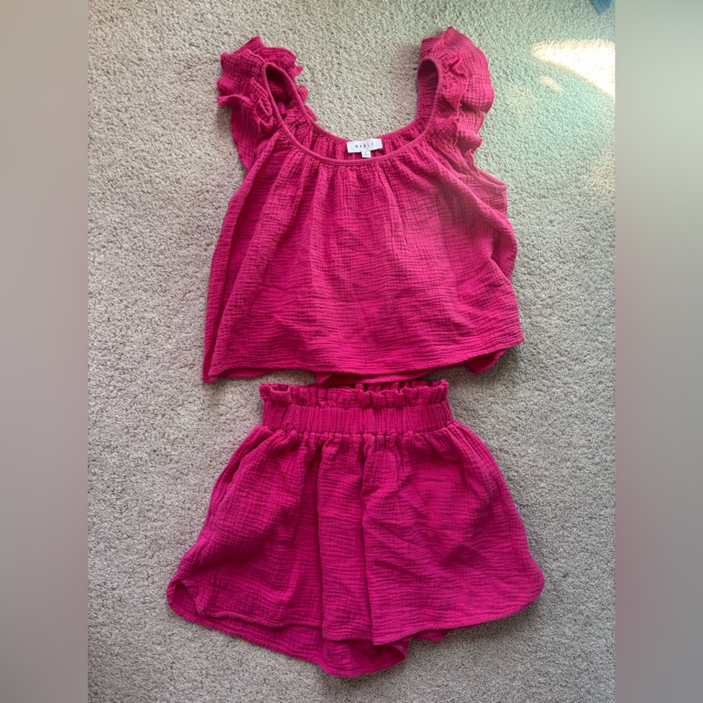 Mable Hot Pink set size small